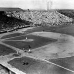 Braves Field, which stood on the site of Boston University?s Nickerson Field, was where the Indians clinched their last World Series title, in 1948.
